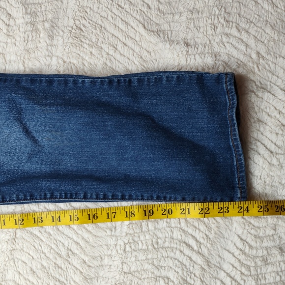 Women's Lucky Brand Sweet'N Crop Denim Blue Jeans Size 6/28 - Picture 5 of 11